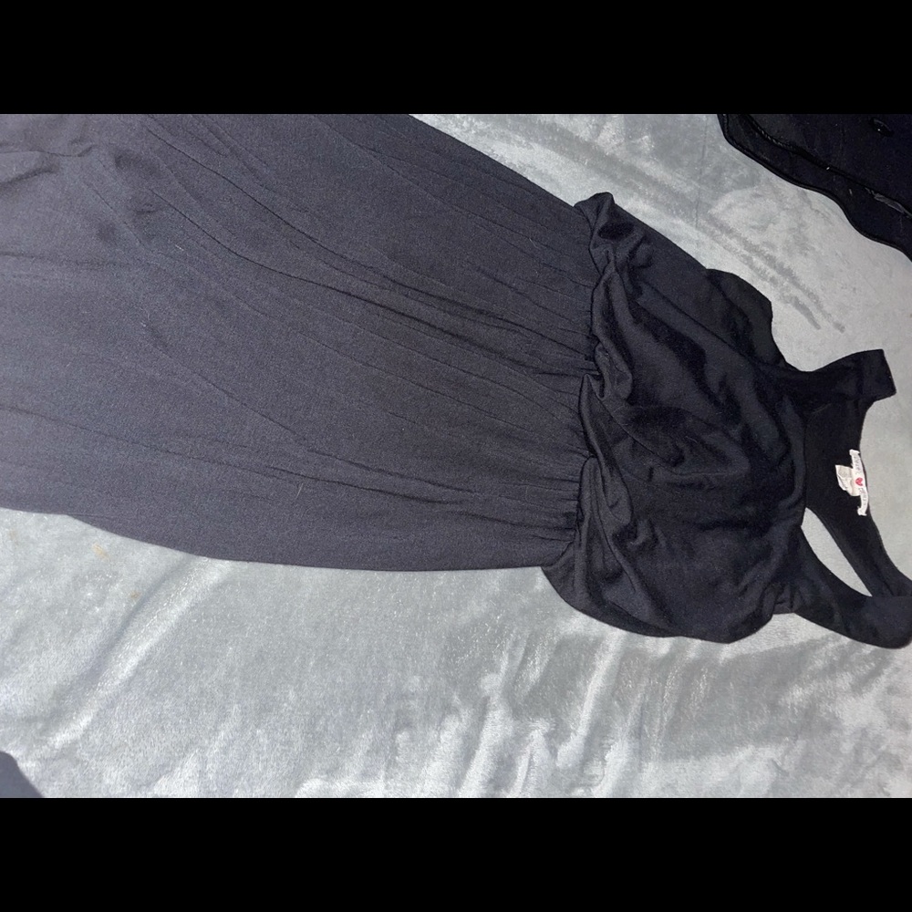 black dress